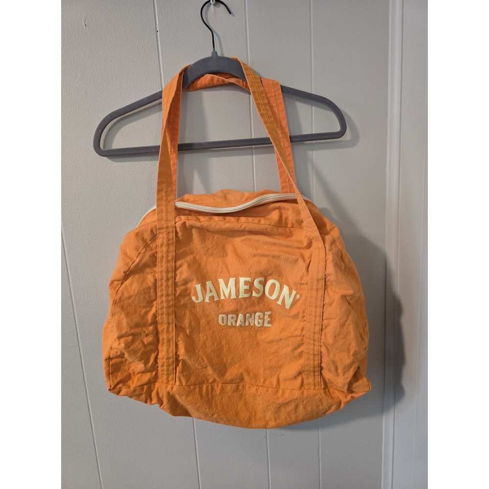 Jameson Orange Limited Edition Duffle Bag, highlights Jameson Orange Irish Whisk
